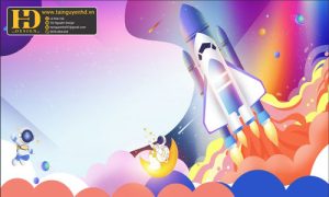 Vector Tranh Vũ Trụ Không Gian, Phi Hành Gia (17)