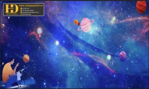 Vector Tranh Vũ Trụ Không Gian, Phi Hành Gia (18)