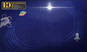 Vector Tranh Vũ Trụ Không Gian, Phi Hành Gia (2)