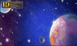 Vector Tranh Vũ Trụ Không Gian, Phi Hành Gia (23)