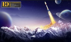 Vector Tranh Vũ Trụ Không Gian, Phi Hành Gia (5)