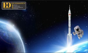 Vector Tranh Vũ Trụ Không Gian, Phi Hành Gia (9)