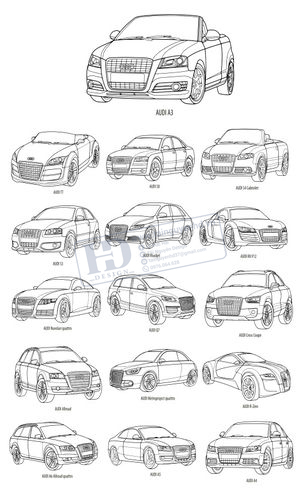 Vector Xe Ô Tô Audi