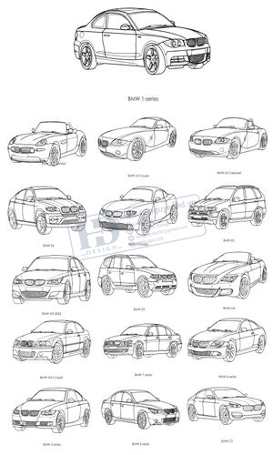 Vector Xe Ô Tô BMW