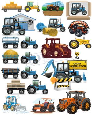 Vector Xe Ô Tô, Xe Máy, Xe Công Trình (102)