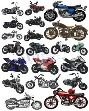 Vector Xe Ô Tô, Xe Máy, Xe Công Trình (106)