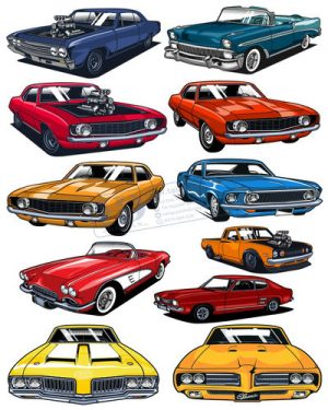 Vector Xe Ô Tô, Xe Máy, Xe Công Trình (131)