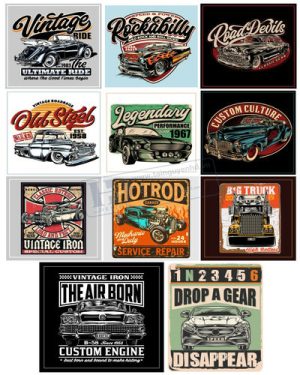 Vector Xe Ô Tô, Xe Máy, Xe Công Trình (135)