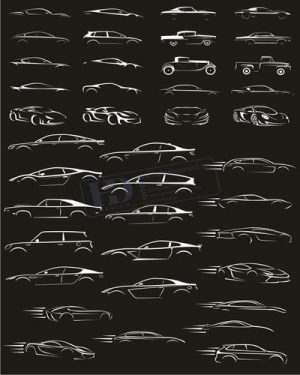 Vector Xe Ô Tô, Xe Máy, Xe Công Trình (148)