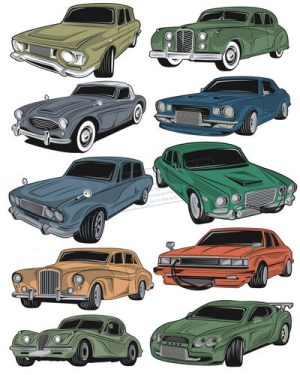 Vector Xe Ô Tô, Xe Máy, Xe Công Trình (15)