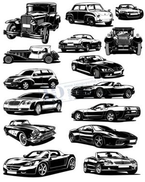 Vector Xe Ô Tô, Xe Máy, Xe Công Trình (154)