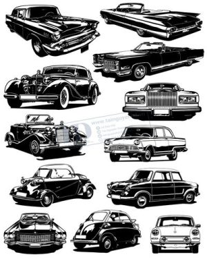 Vector Xe Ô Tô, Xe Máy, Xe Công Trình (161)