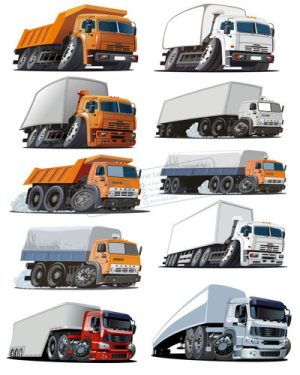 Vector Xe Ô Tô, Xe Máy, Xe Công Trình (170)