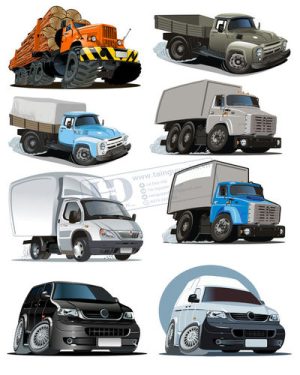 Vector Xe Ô Tô, Xe Máy, Xe Công Trình (171)