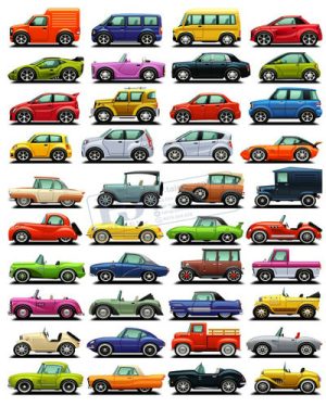 Vector Xe Ô Tô, Xe Máy, Xe Công Trình (172)