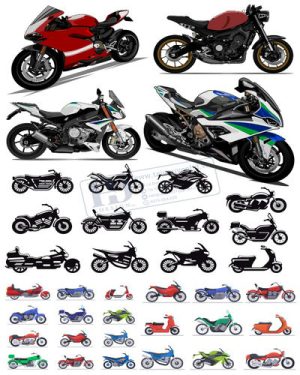 Vector Xe Ô Tô, Xe Máy, Xe Công Trình (186)