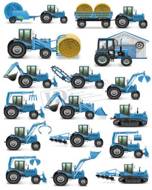 Vector Xe Ô Tô, Xe Máy, Xe Công Trình (192)