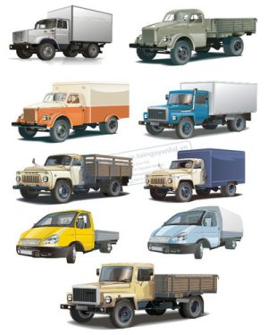 Vector Xe Ô Tô, Xe Máy, Xe Công Trình (196)