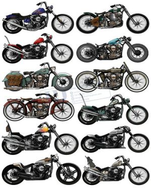 Vector Xe Ô Tô, Xe Máy, Xe Công Trình (198)