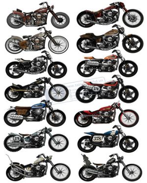 Vector Xe Ô Tô, Xe Máy, Xe Công Trình (201)