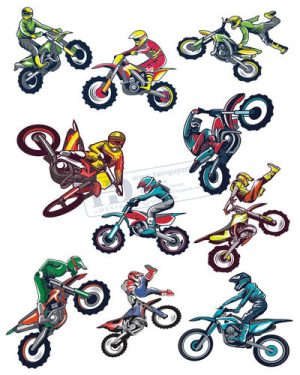 Vector Xe Ô Tô, Xe Máy, Xe Công Trình (202)