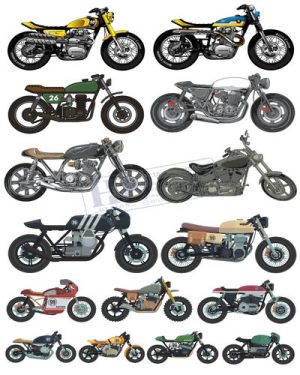 Vector Xe Ô Tô, Xe Máy, Xe Công Trình (210)