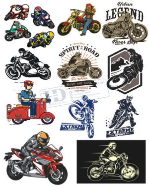 Vector Xe Ô Tô, Xe Máy, Xe Công Trình (211)