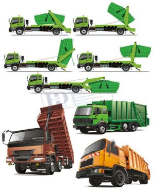 Vector Xe Ô Tô, Xe Máy, Xe Công Trình (215)