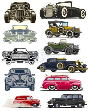 Vector Xe Ô Tô, Xe Máy, Xe Công Trình (22)