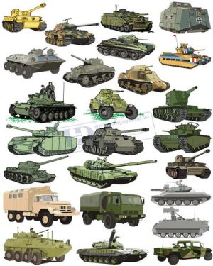 Vector Xe Ô Tô, Xe Máy, Xe Công Trình (225)