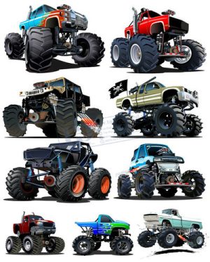 Vector Xe Ô Tô, Xe Máy, Xe Công Trình (227)