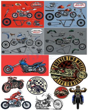 Vector Xe Ô Tô, Xe Máy, Xe Công Trình (229)