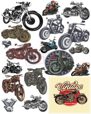 Vector Xe Ô Tô, Xe Máy, Xe Công Trình (243)