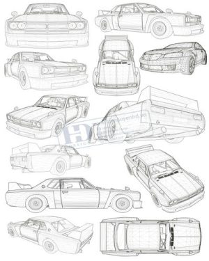 Vector Xe Ô Tô, Xe Máy, Xe Công Trình (248)