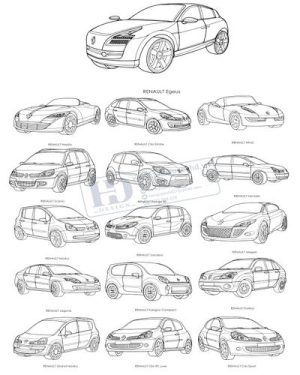 Vector Xe Ô Tô, Xe Máy, Xe Công Trình (249)