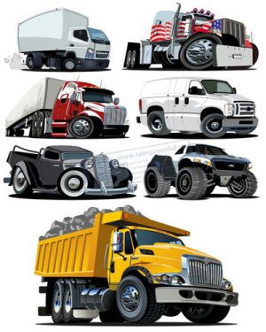 Vector Xe Ô Tô, Xe Máy, Xe Công Trình (257)