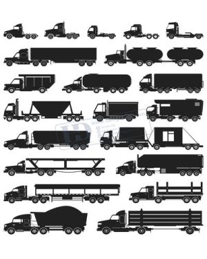 Vector Xe Ô Tô, Xe Máy, Xe Công Trình (26)