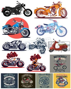 Vector Xe Ô Tô, Xe Máy, Xe Công Trình (261)