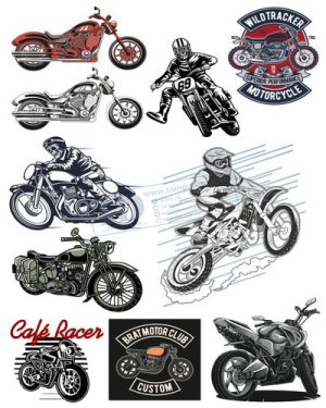 Vector Xe Ô Tô, Xe Máy, Xe Công Trình (263)