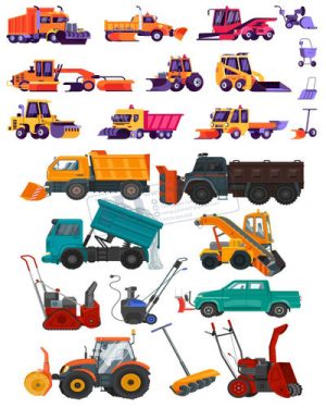 Vector Xe Ô Tô, Xe Máy, Xe Công Trình (269)