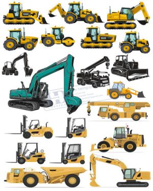 Vector Xe Ô Tô, Xe Máy, Xe Công Trình (270)