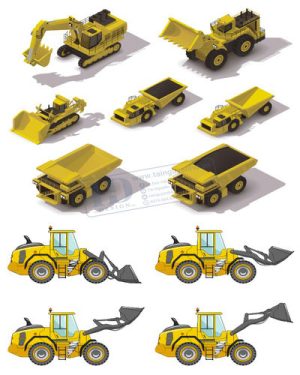 Vector Xe Ô Tô, Xe Máy, Xe Công Trình (276)