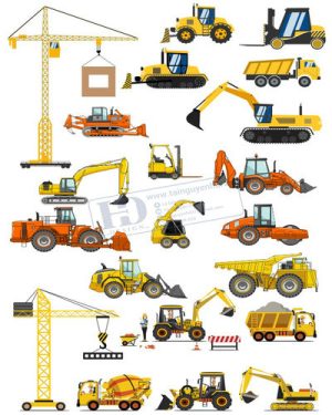 Vector Xe Ô Tô, Xe Máy, Xe Công Trình (277)