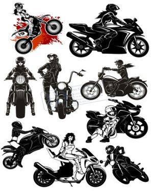 Vector Xe Ô Tô, Xe Máy, Xe Công Trình (36)