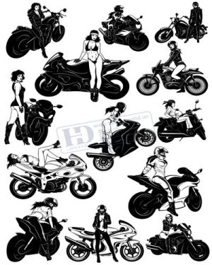 Vector Xe Ô Tô, Xe Máy, Xe Công Trình (37)