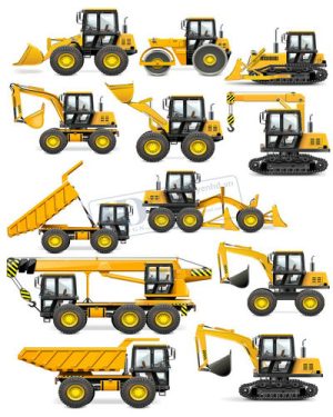 Vector Xe Ô Tô, Xe Máy, Xe Công Trình (40)