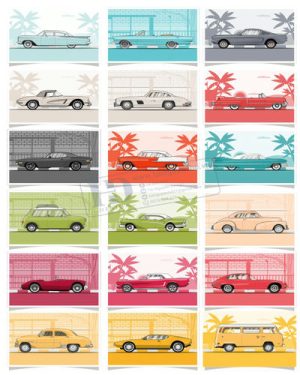 Vector Xe Ô Tô, Xe Máy, Xe Công Trình (43)