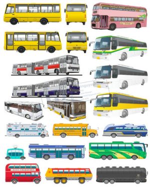 Vector Xe Ô Tô, Xe Máy, Xe Công Trình (44)