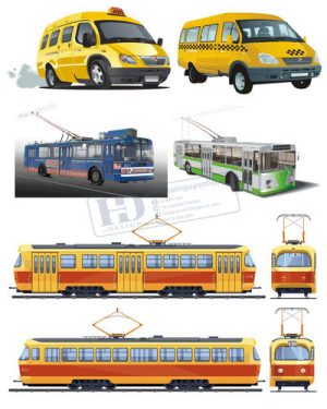 Vector Xe Ô Tô, Xe Máy, Xe Công Trình (51)