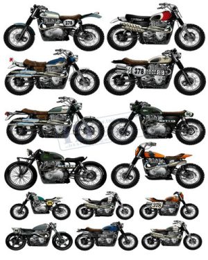 Vector Xe Ô Tô, Xe Máy, Xe Công Trình (64)